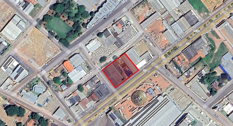 Fachada do imóvel IMÓVEL COMERCIAL À VENDA – ÁREA CONSTRUÍDA E TERRENOS NA AV. GOIÁS, SETOR UNIÃO I – GURUPI/TO